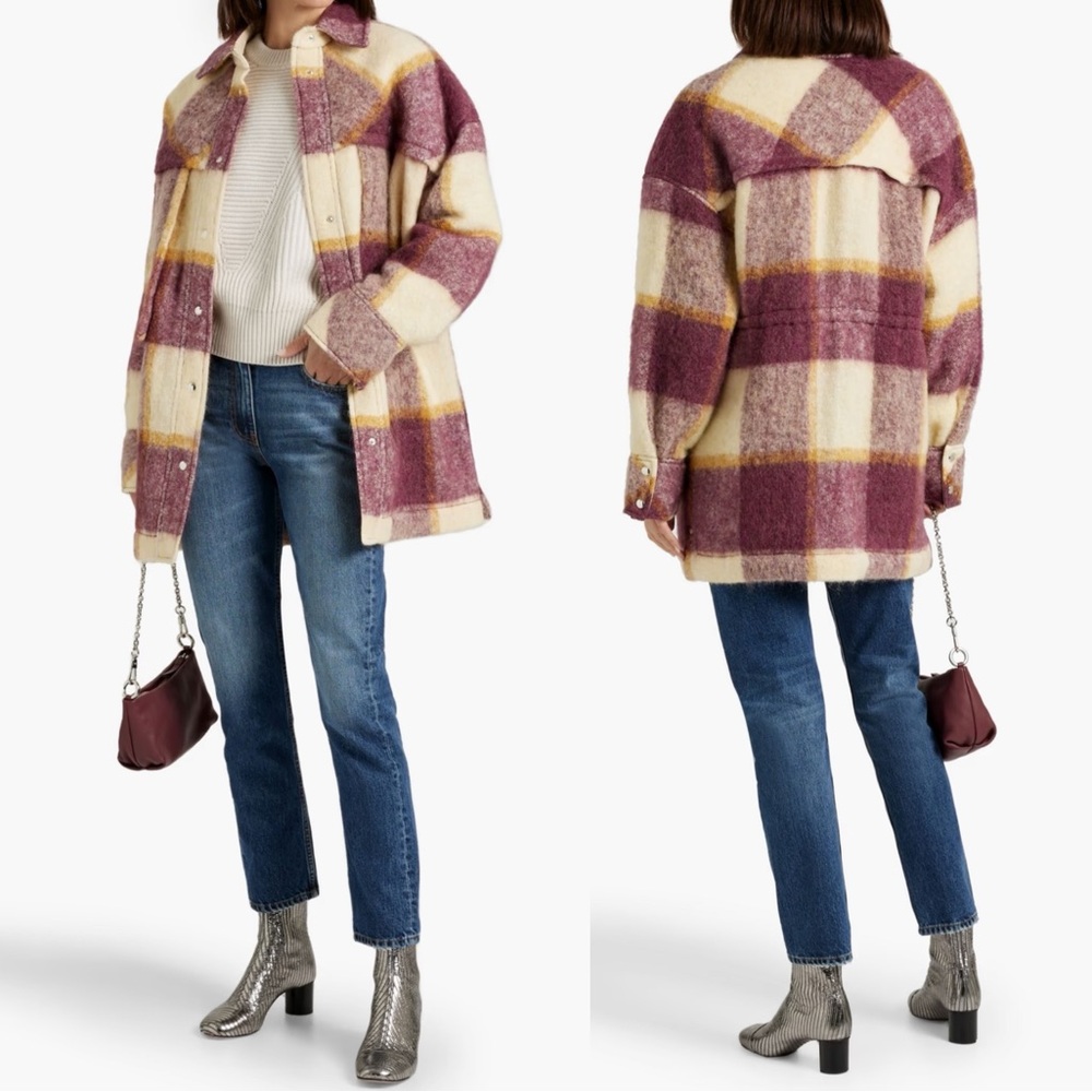 IRO Paje Shacket Berry
